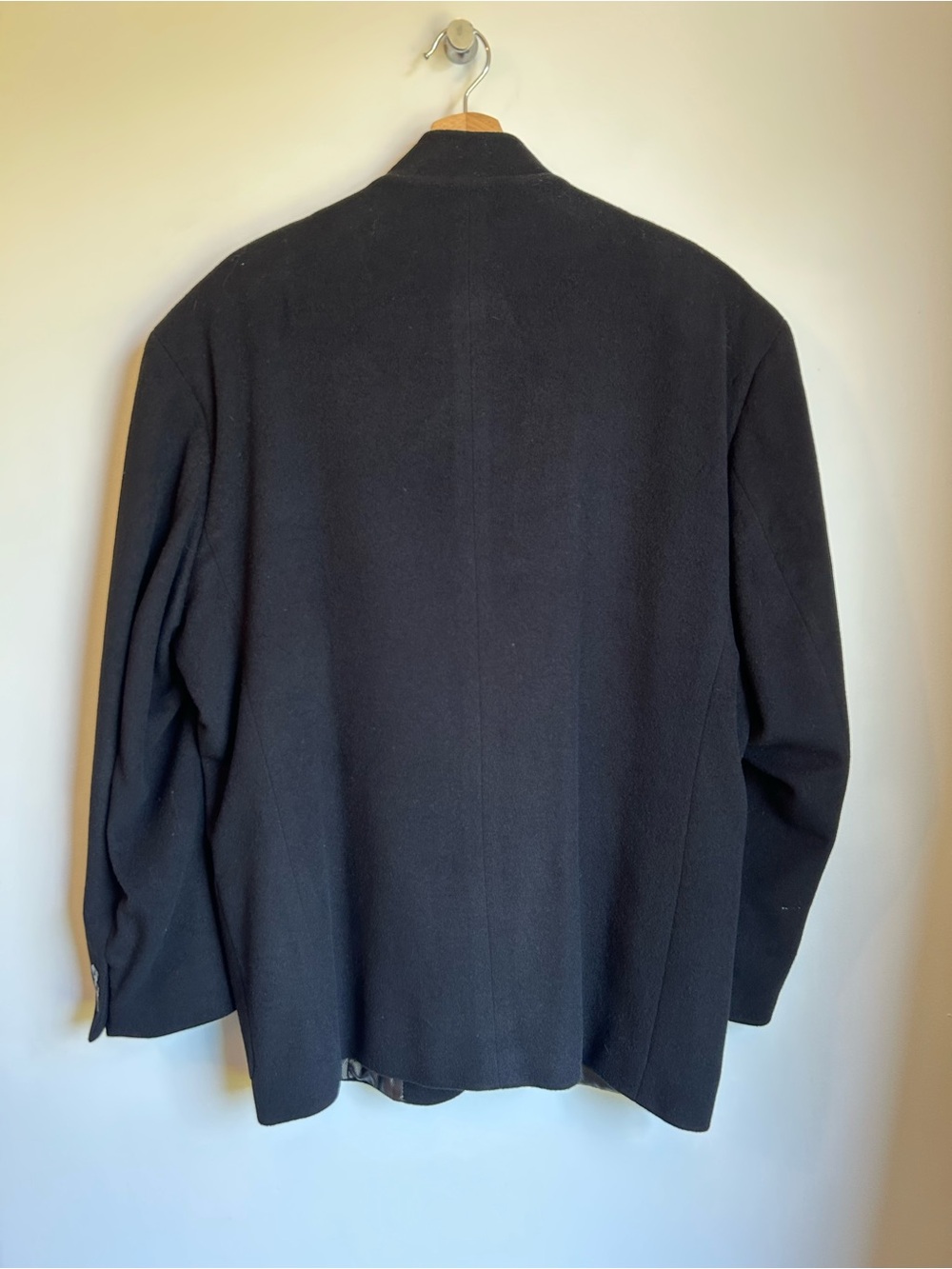 Turbulence par Simon Sebag Wool Cashmere Mao Collar Jacket Made in Canada 40 M - Picture 5 of 12
